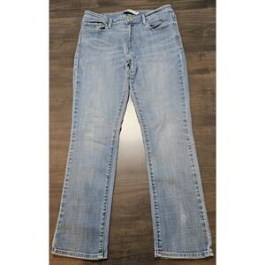 Levi's Mid Rise Skinny Women's Size 12 Denim Jeans Medium Wash